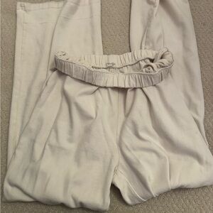 Brandy Melville Cream sweatpants